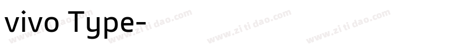 vivo Type字体转换